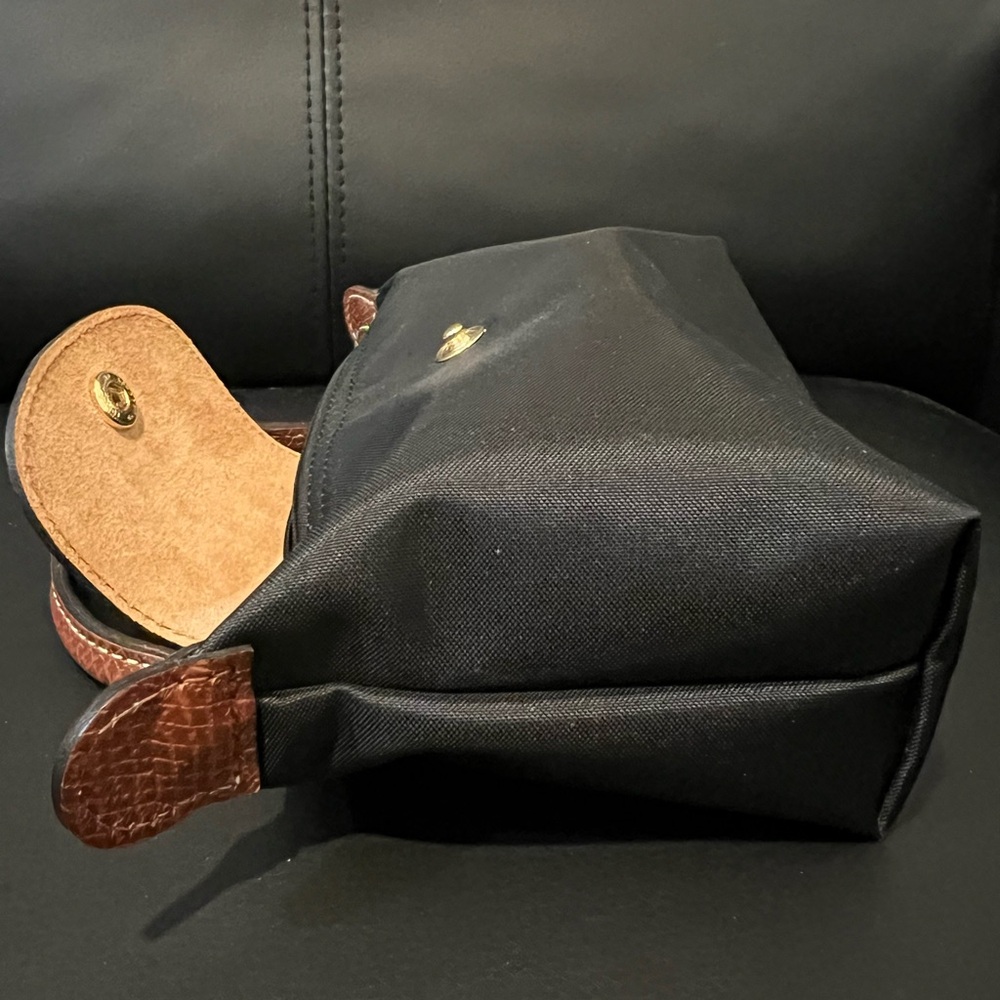 AUTHENTIC Longchamp le pliage original pouch with handle - Picture 6 of 10